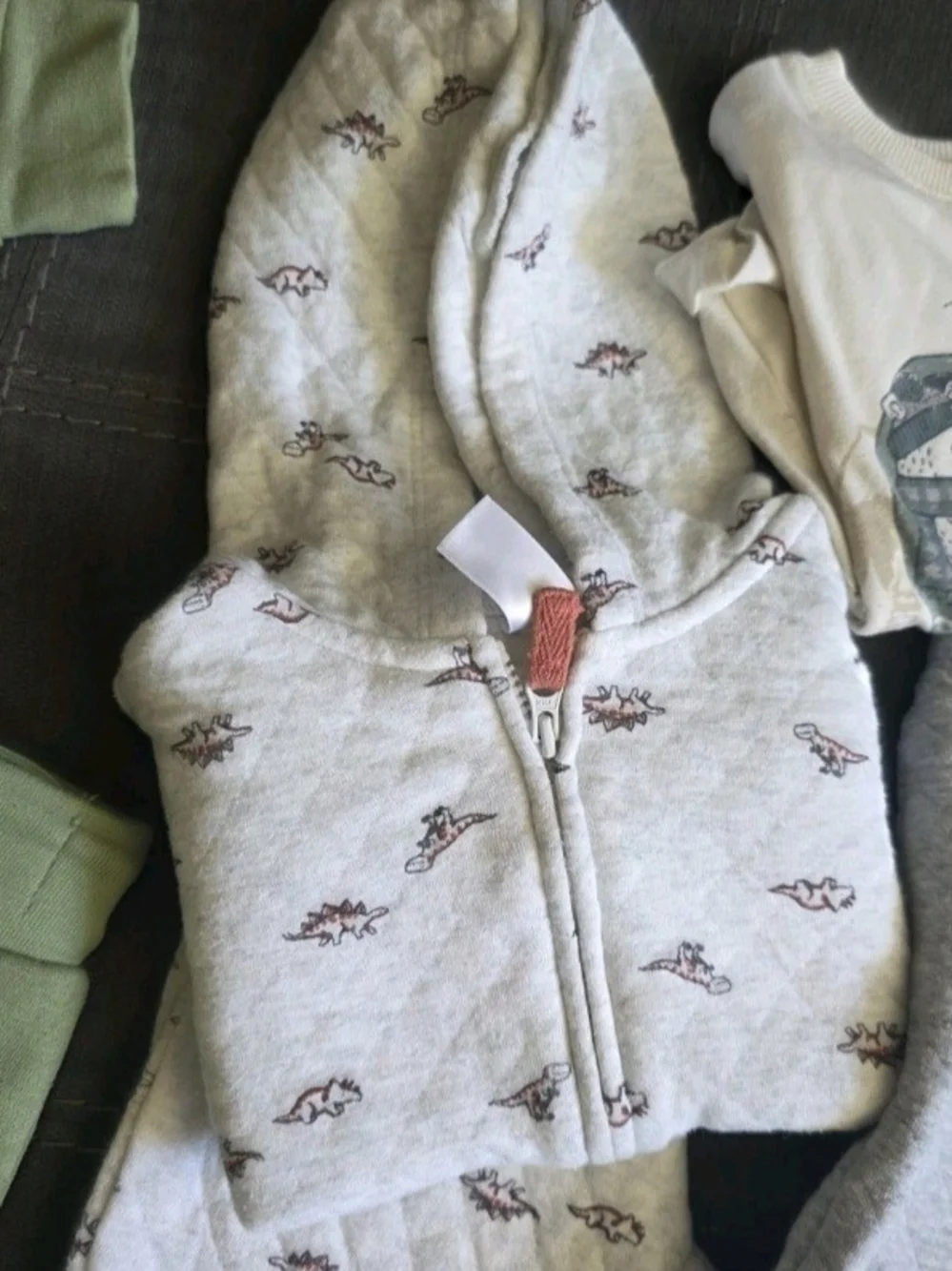 Bundle Of 11 Boys' Clothing 12M 18M 24M Sets, Pants, Shirts, Zip Up, Hooded Coat